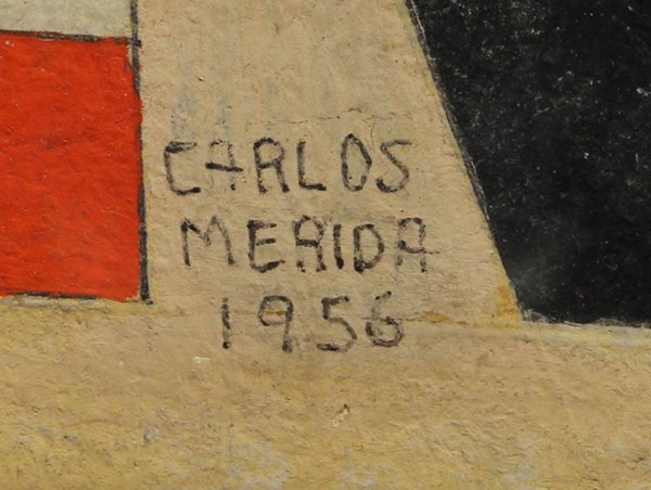 Painting, Carlos Mérida, La Composición - 4