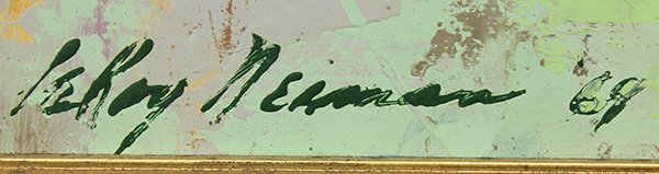 Painting, LeRoy Neiman, Longchamp, 1969 - 3