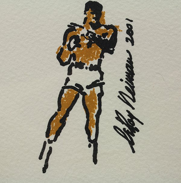 LeRoy Neiman, "Muhammad Ali: Athlete of the Century", s - 3