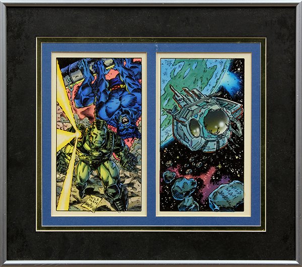 Animation cel, X-Men, Avengers, Marvel Comics, Andrew W