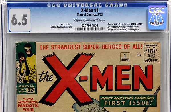 X-Men #1, Marvel Comics, 1st Issue, 1963 - 3
