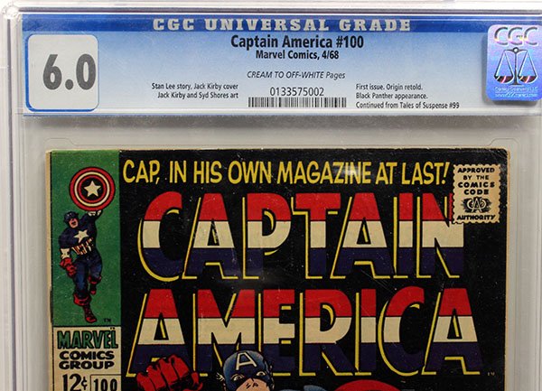 Captain America #100, Marvel Comics, April, 1968, first - 3