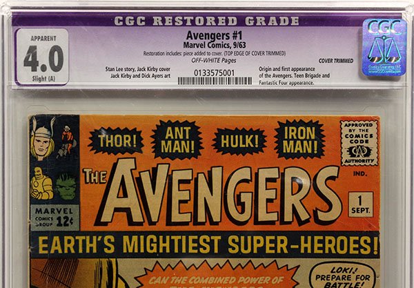 Avengers #1, Marvel Comics, September, 1963 - 3