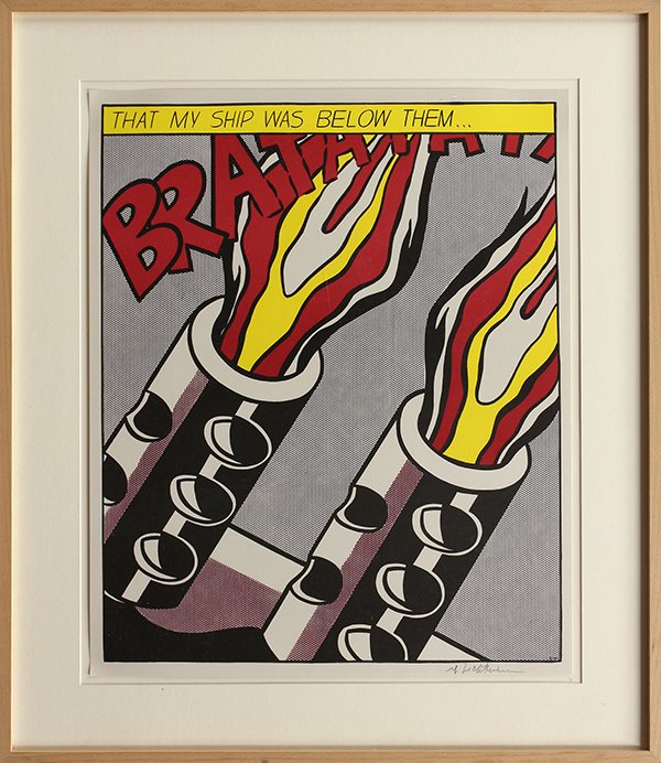 Roy Lichtenstein, As I Opened Fire, 1966