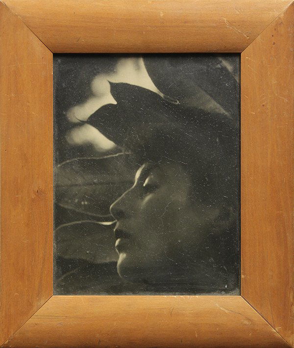 Photograph, Sherril Schell: (lot of 2) Sherril Schell (American, 1877-1964), "Tropic Flower (Hollywood)," gelatin silver print, sight: 9"h x 7"w, overall (with frame): 13"h x 11"w. Note: Accompanied by original Coronet magazine