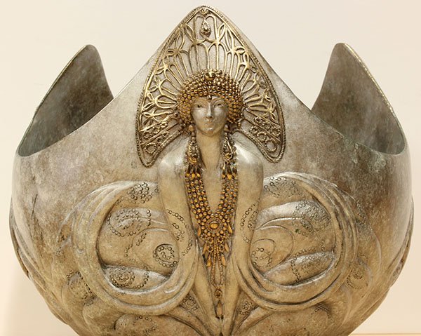 Patinated bronze, Erte, Trois Femme, 1990 - 3