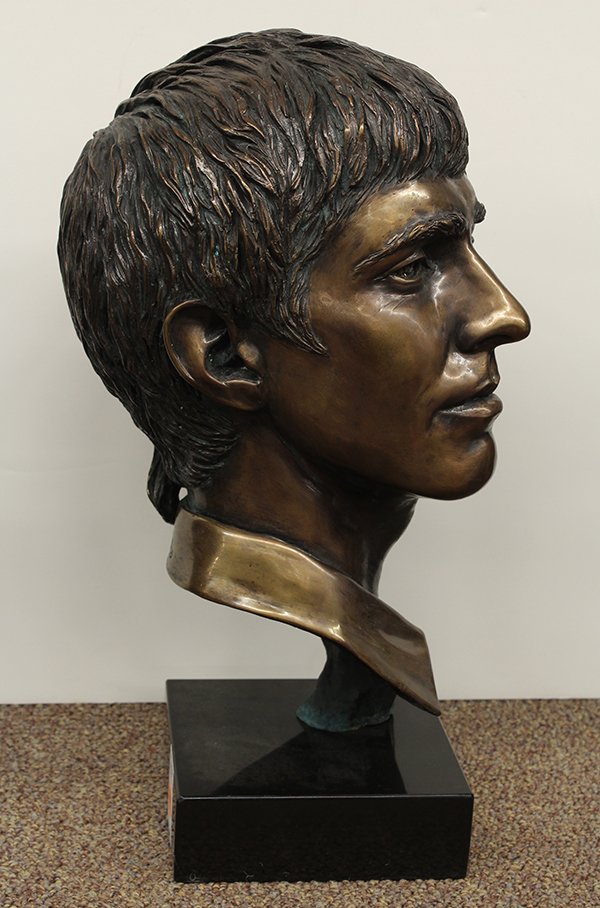 Bronze Sculpture, American School, Bust of a Man - 4