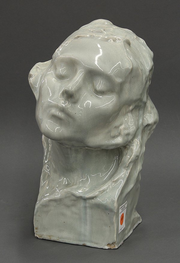 Cermaic Bust, Edgardo Simone, Female Bust - 2