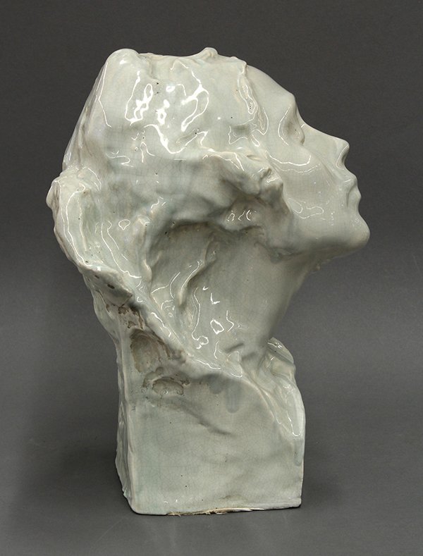 Cermaic Bust, Edgardo Simone, Female Bust - 3