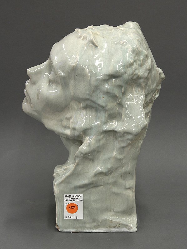 Cermaic Bust, Edgardo Simone, Female Bust - 5