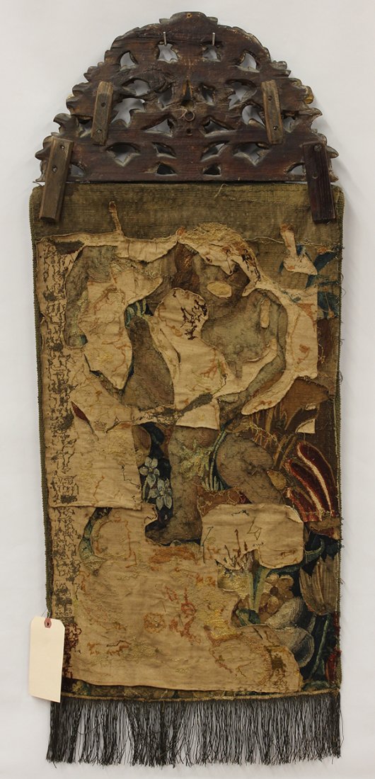 Flemish scenic tapestry panel 16th century - 2