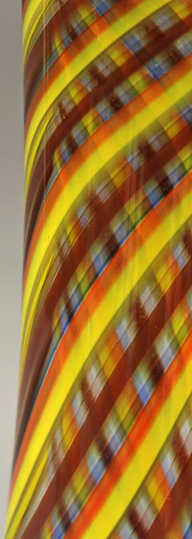 Murano swirl decorated vase - 7