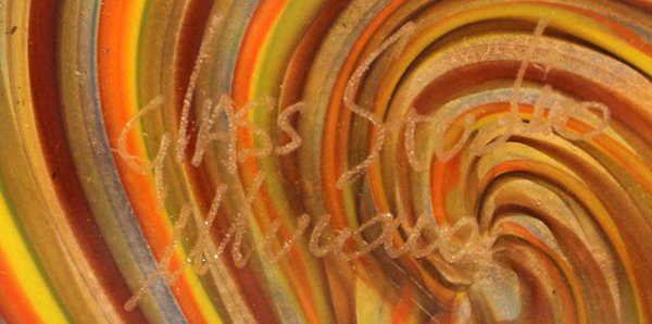 Murano swirl decorated vase - 9
