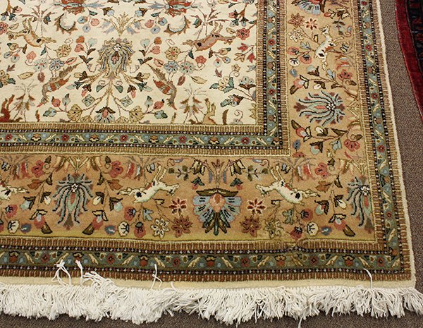 Persian Tabriz Hunting carpet, 10' x 12' - 2