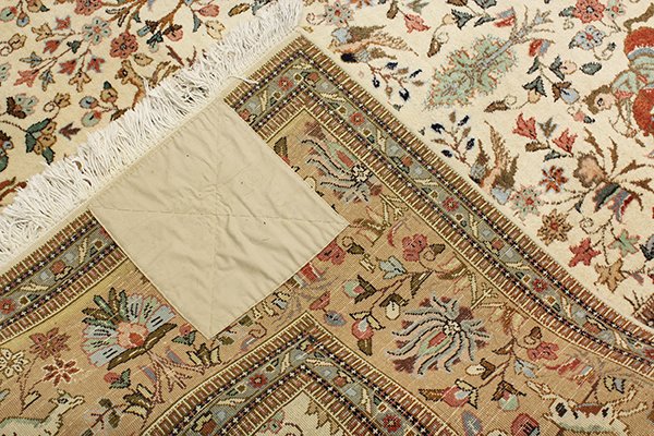 Persian Tabriz Hunting carpet, 10' x 12' - 4