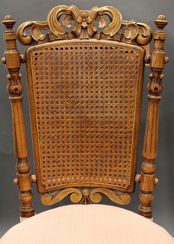 Pair of Late Victorian music chairs - 6