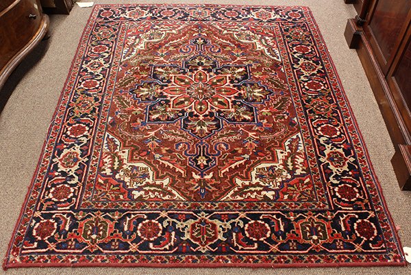 Persian Heriz carpet