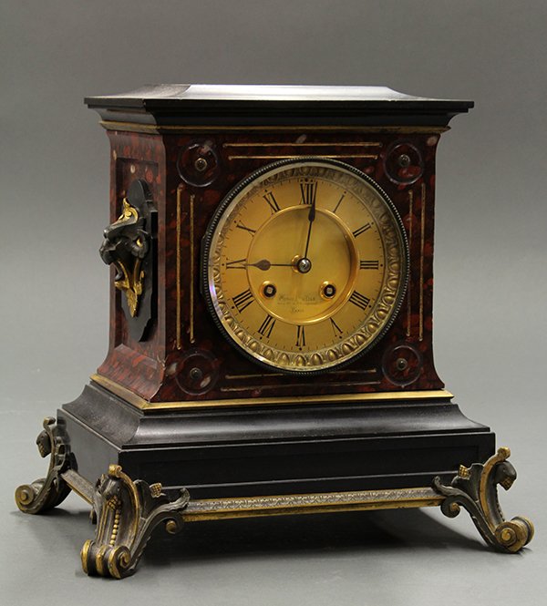 French Miroy Freres & Fils mantle clock