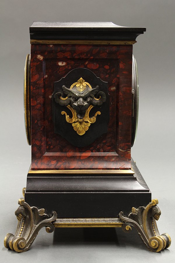 French Miroy Freres & Fils mantle clock - 3