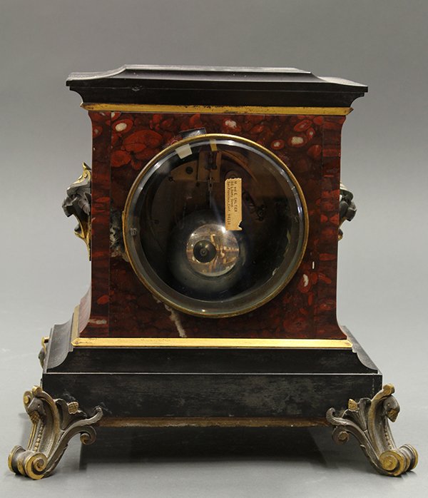 French Miroy Freres & Fils mantle clock - 4