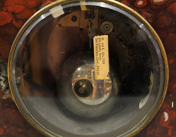 French Miroy Freres & Fils mantle clock - 6