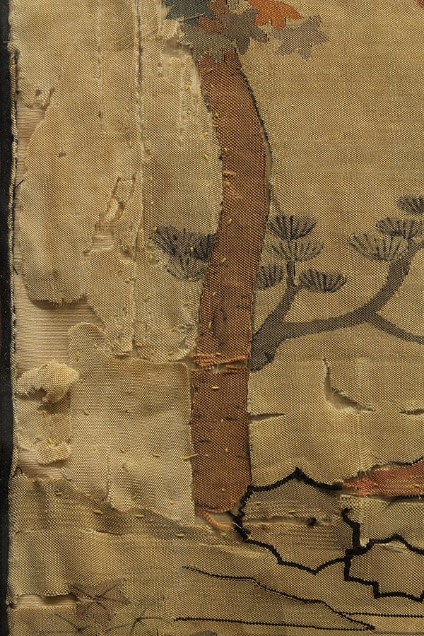 Chinese Kesi Panel, Riverscape - 7
