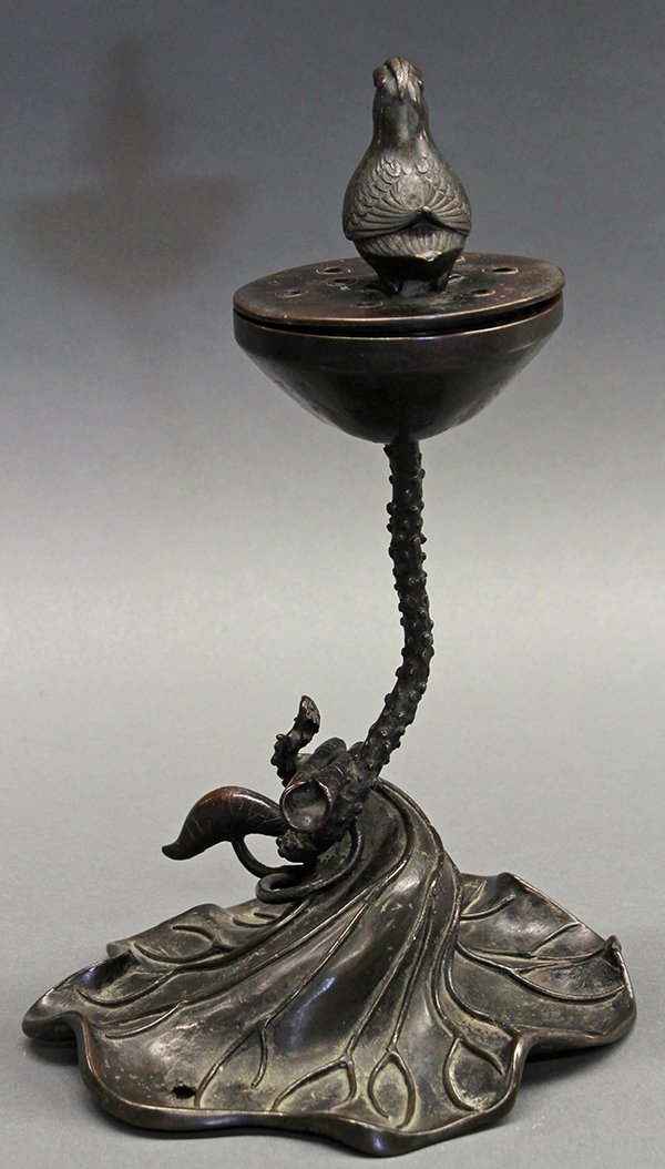 Japanese Bronze Incenser, Edo Period - 2