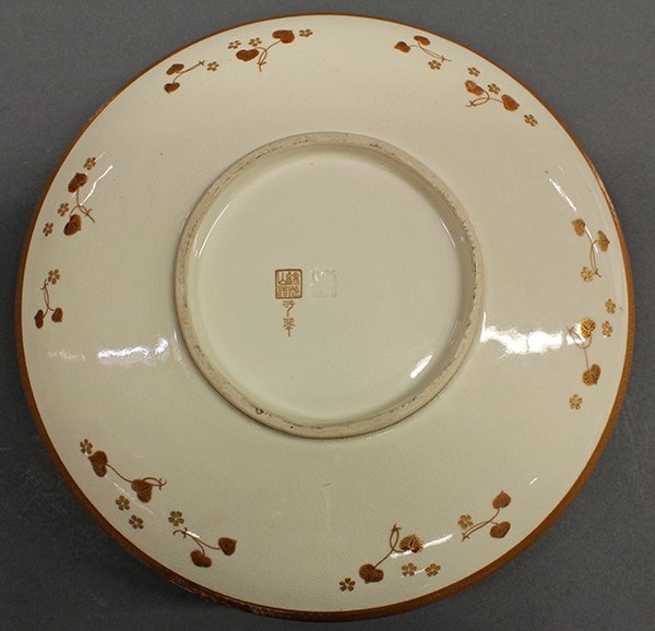 Japanese Kyo-Satsuma Vase, Kinkozan, Meiji - 8