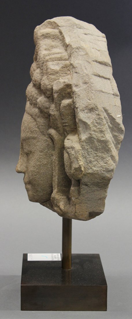 Khmer Stone Head - 4