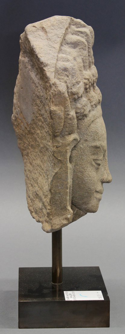 Khmer Stone Head - 5