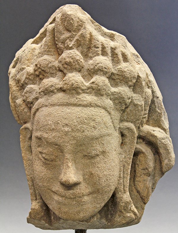 Khmer Stone Head - 6