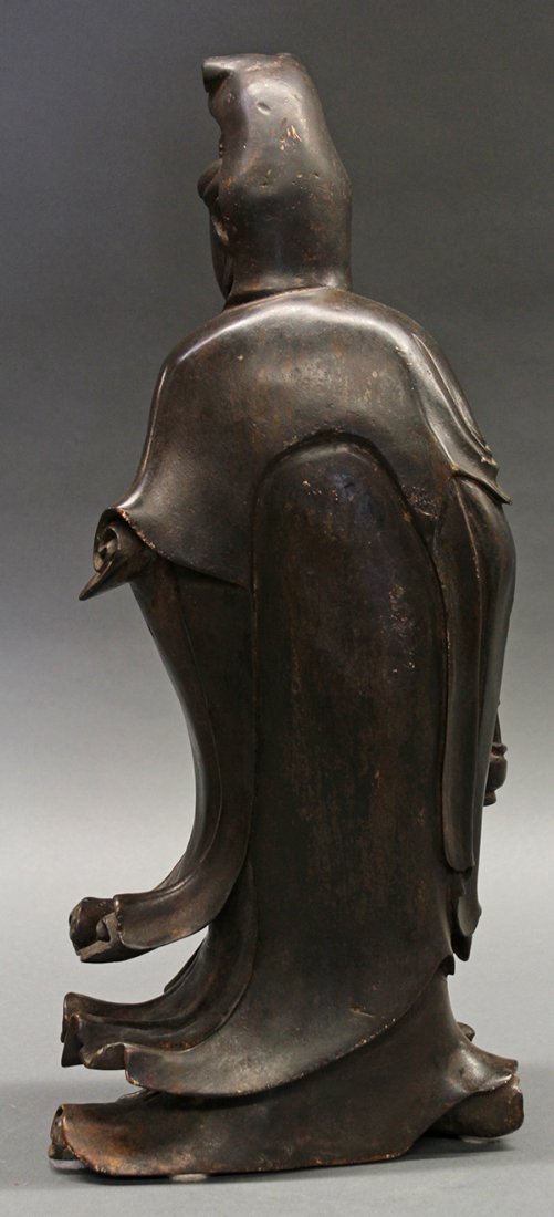 Chinese Bronze Figure of Guanyin - 4
