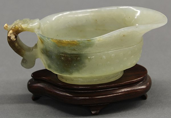 Chinese Jade Yi Pouring Vessel