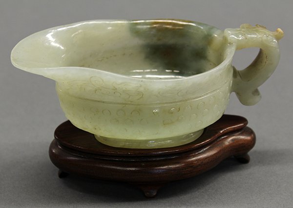 Chinese Jade Yi Pouring Vessel - 2