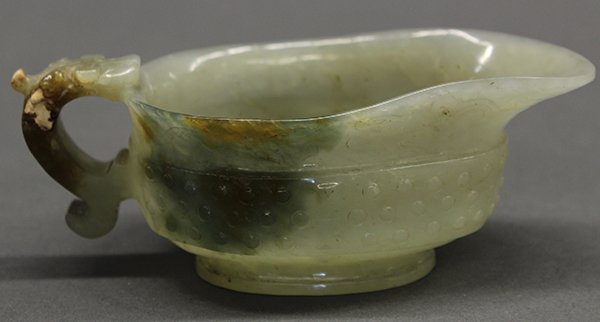 Chinese Jade Yi Pouring Vessel - 3