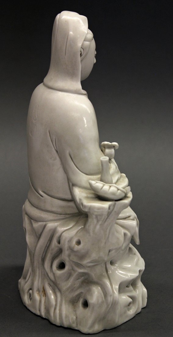Chinese Blanc de chine Guanyin - 5