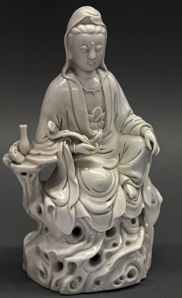Chinese Blanc de chine Guanyin - 7