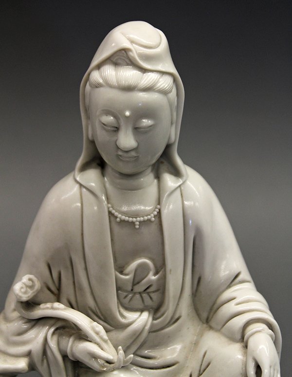 Chinese Blanc de chine Guanyin - 8