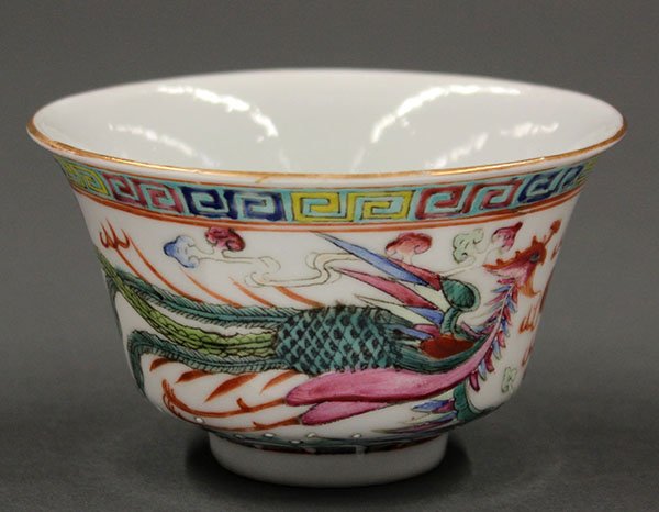 Set of Chinese Porcelain Tea Bowls - 3