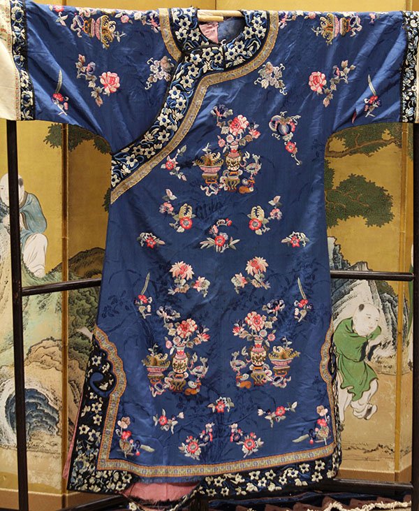 Two Chinese Silk Robes