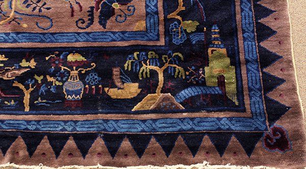 Chinese Rug, Circa 1940 - 2