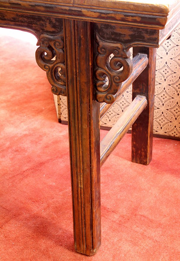 Chinese Rectangular Side Table - 2