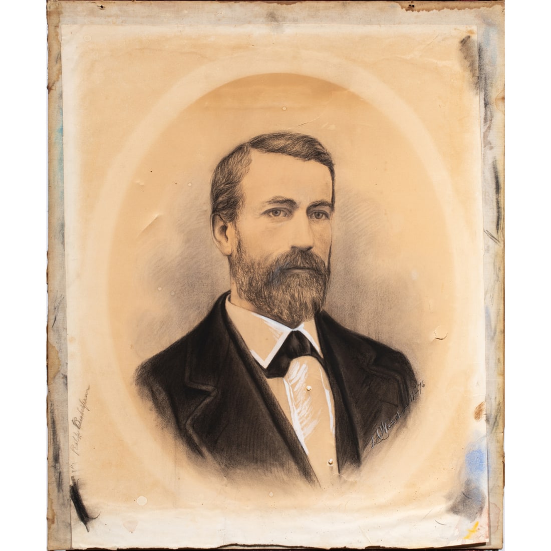 Work on paper, Portrait of S. J. Jamison (1 of 5)