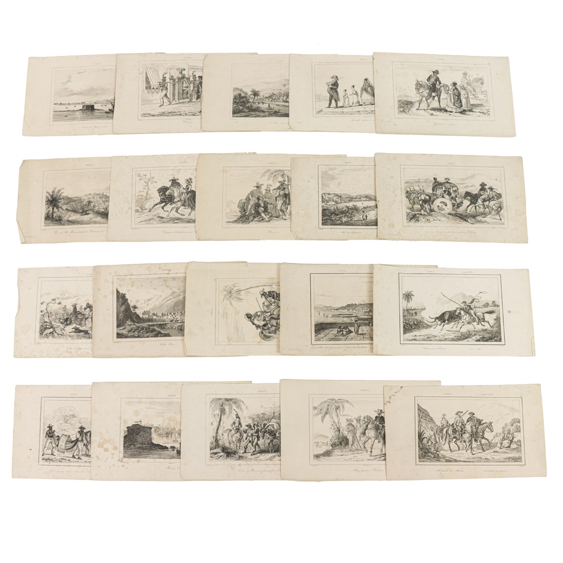Engravings, Twenty Scenes of Brazil (1 of 8)