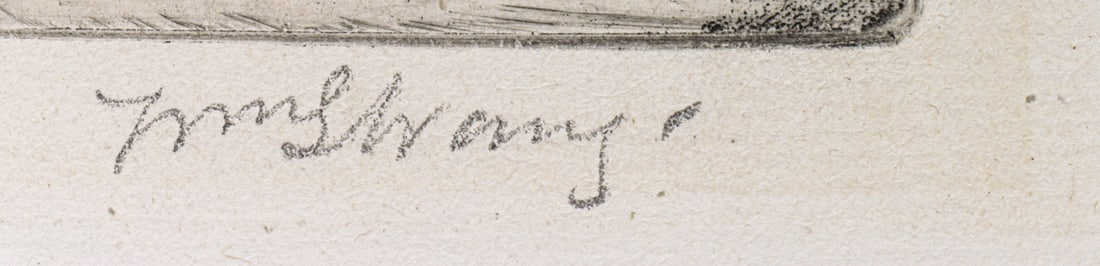 Print, William Strang - 6