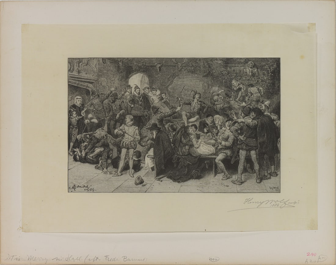 Print, After Frederick Barnard/Henry Wolf - 2