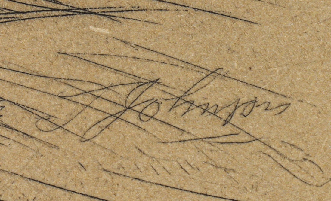 Engraving, Thomas Johnson - 4