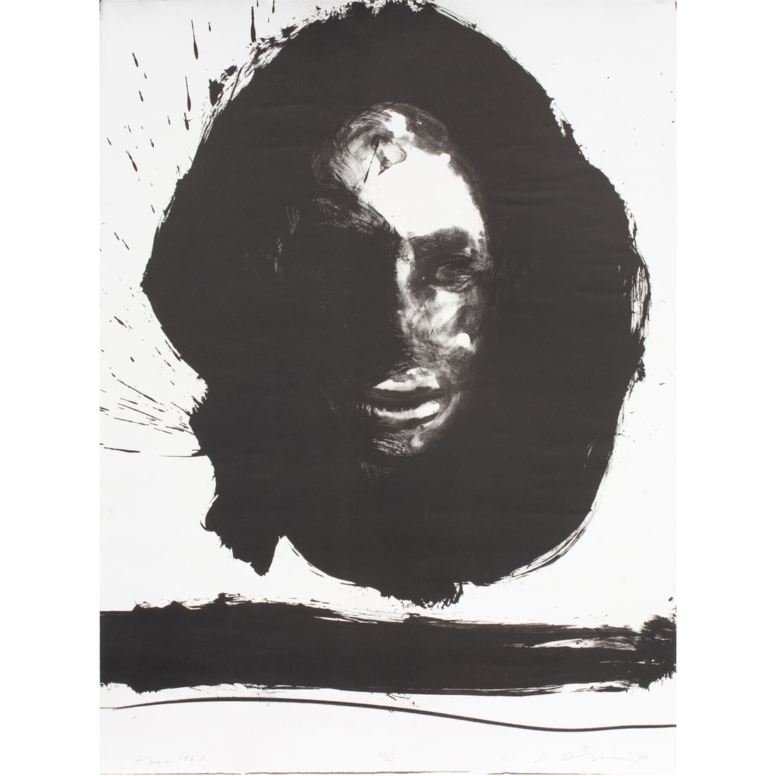 Print, Nathan Oliveira (1 of 5)