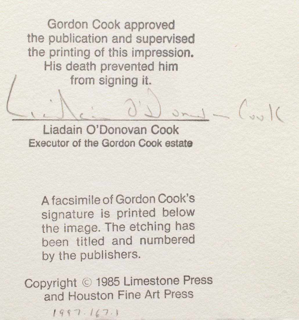 Print, Gordon Cook - 7