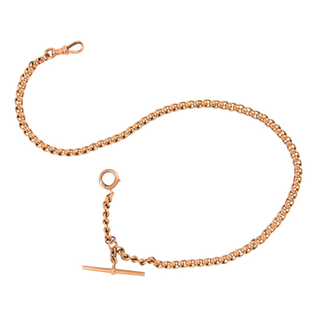 An antique 15k gold watch chain (1 of 2)